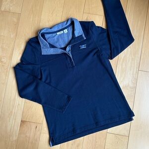 LL Bean Men’s Navy Pullover Sweater